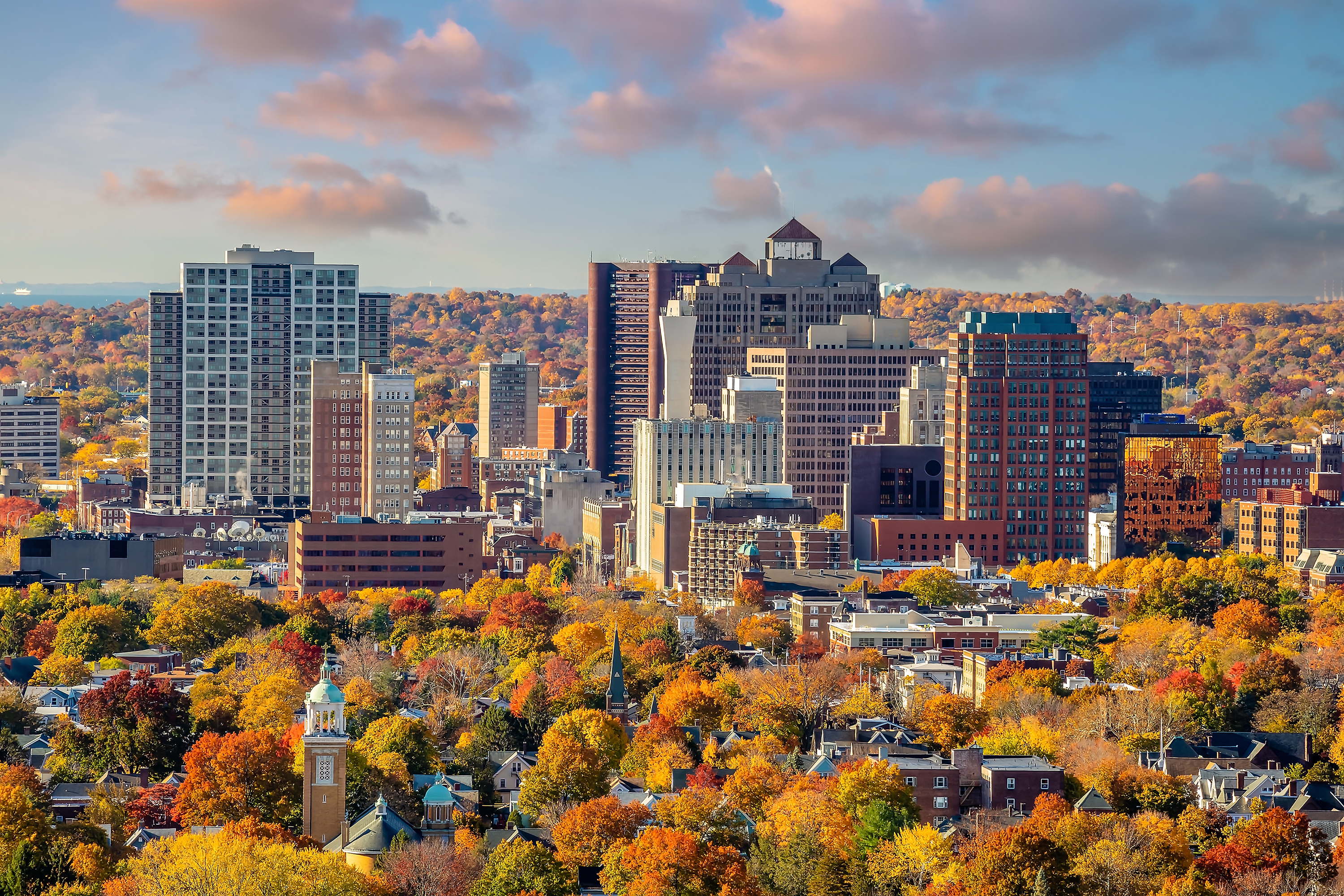 New Haven in the fall