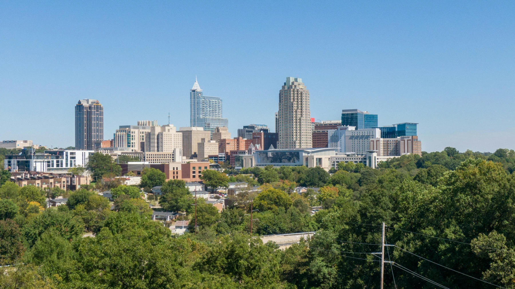 Downtown Raleigh Skyline